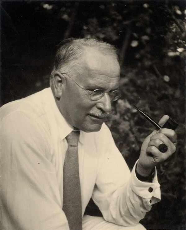 Archival photographic portrait of Carl Gustav Jung